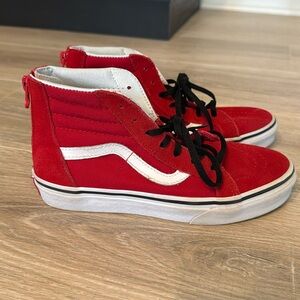High top vans kids size 4